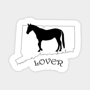 Connecticut Horse Lover Gift Magnet