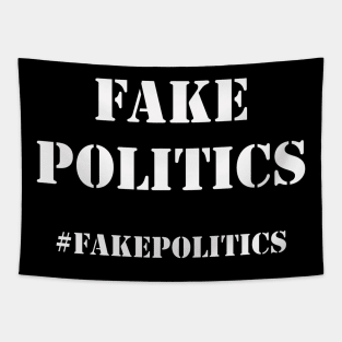 Hashtag Fake Politics Tapestry