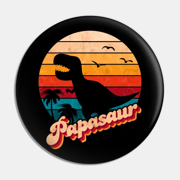 Vintage Fathers Day Papasaur Pin by Jennifer