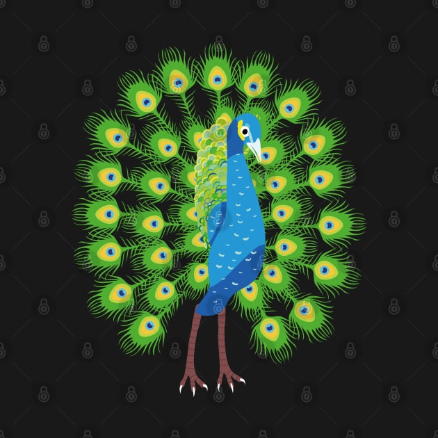 peacock by cutequokka