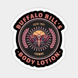 Buffalo Bill's Body Lotion - Original Illustration Logo Magnet