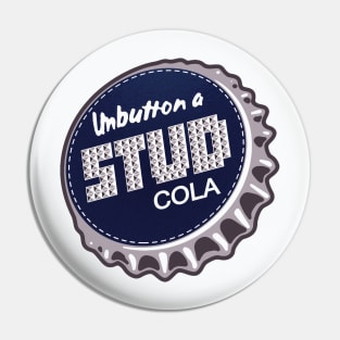 Vintage Stud Cola Soda Bottlecap Pin