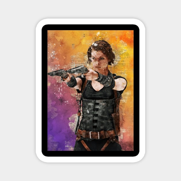 Resident Evil Magnet by Durro