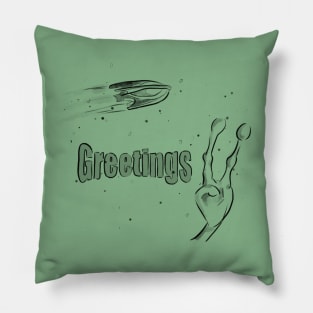 Greetings Pillow