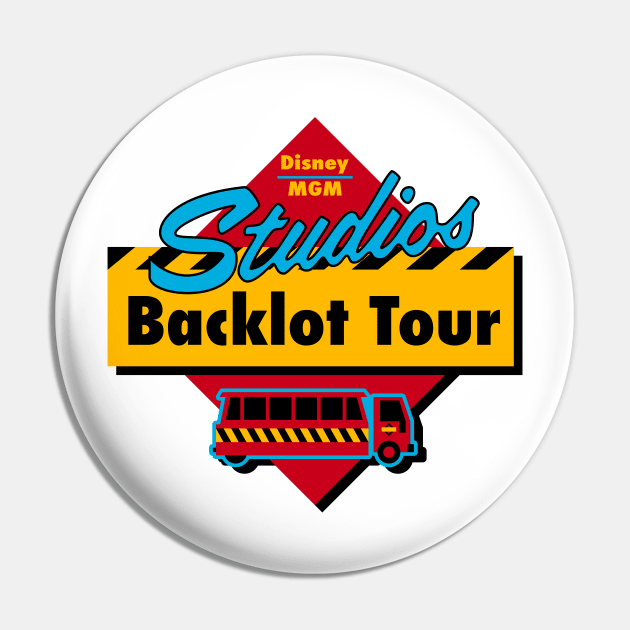 Studio's Backlot Tour Pin by GrizzlyPeakApparel