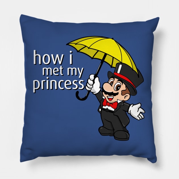 How I Met My Princess Pillow by inkonfiremx