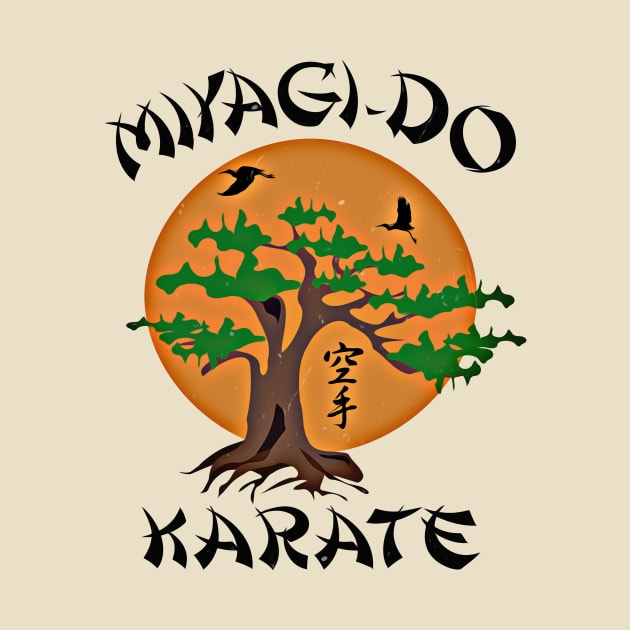 Miyagi-Do Karate T-Shirt by CreatingChaos