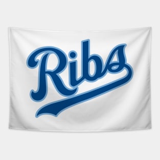 KC Ribs - White 2 Tapestry