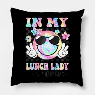 In My Lunch Era Groovy Retro Back To School Pillow