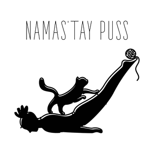 Namas’tay puss T-Shirt