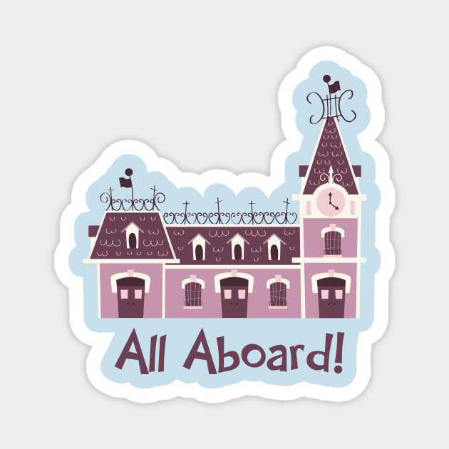 All Aboard! Magnet by Lunamis