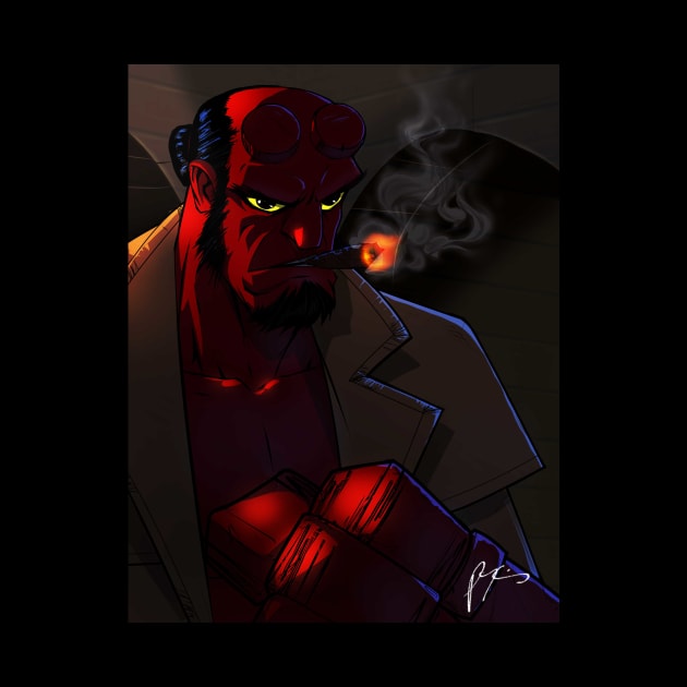 Hellboy by Chinoutu007