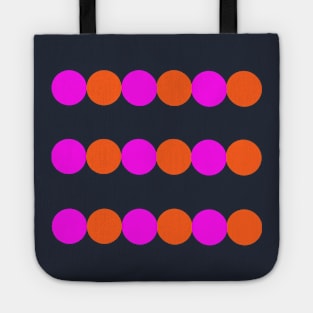 Stripe dots Tote