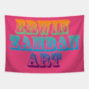 erwin zamban art Tapestry