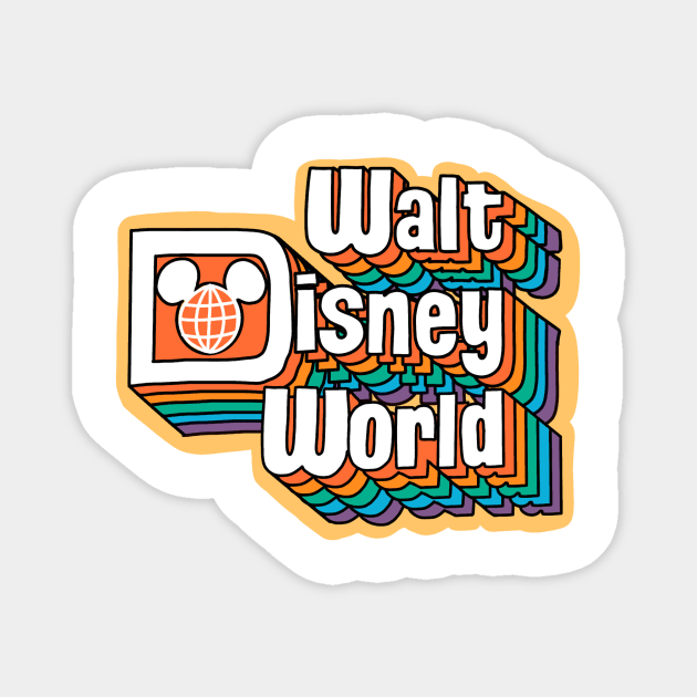 WDW Logo Magnet by jasmineclarino