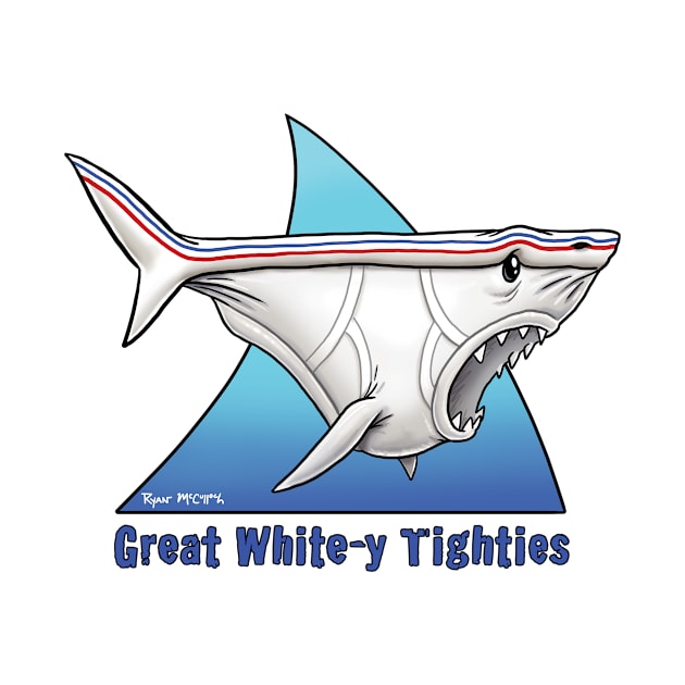 Great White-Y Tighties by CritterArt