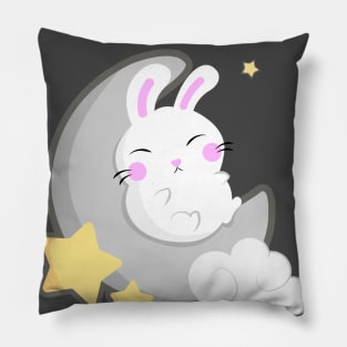 Bunny Moon Pillow