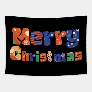 Merry Christmas Tapestry