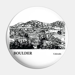 Boulder Colorado Pin