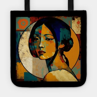 Asian Abstract #14 Tote