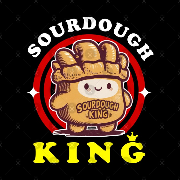 sourdough king by Qrstore