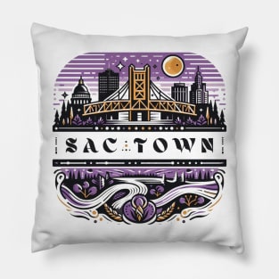 Sac Town Pillow