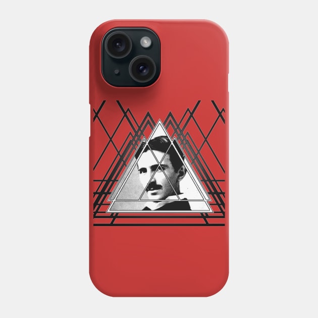 Tri-Tesla Phone Case by RadRecorder