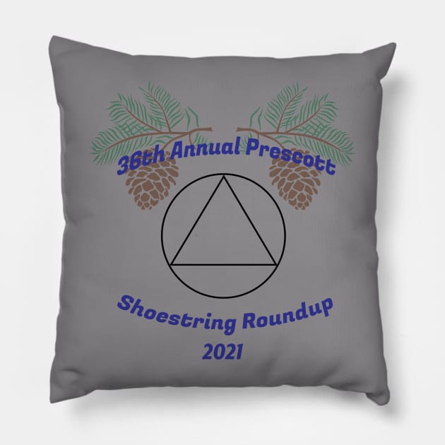 2021 Shoestring Roundup Pillow by ShoestringRoundup