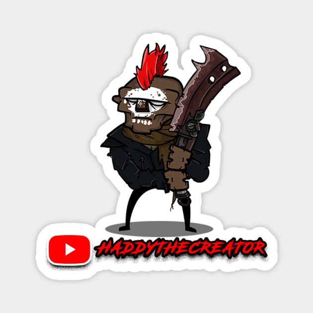 Wasteland Thug (Post Apocalyptic) Magnet by HaddyTheCreator