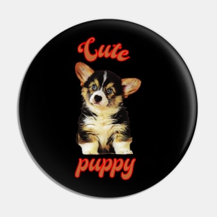 Cute puppy Pin