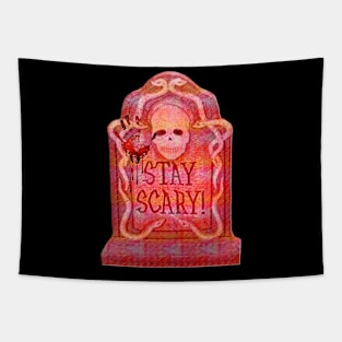 Halloween Tomb Stone Tapestry