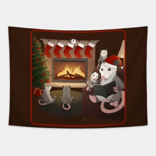 Christmas possums Tapestry