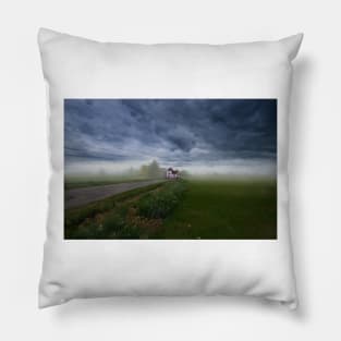 Pink Cottage Pillow