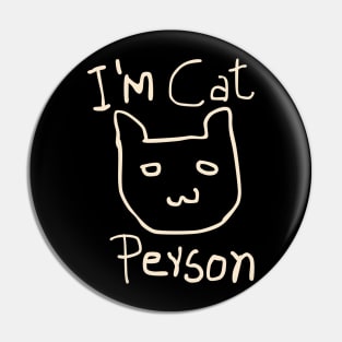 cat person Pin