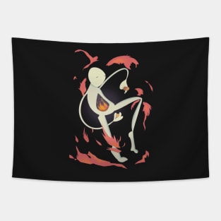 Burning Fire Tapestry