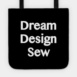 sewing design slogan Tote