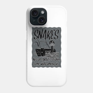 Snake in the grass Phone Case