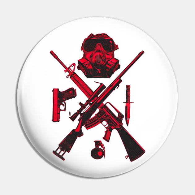 I'm PREPPER (red) Pin by Cataraga