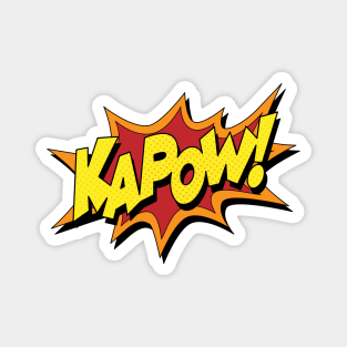 Kapow Comic Design Magnet