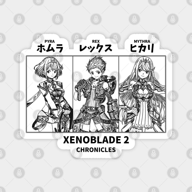 Xenoblade Chronicles 2 Magnet by KMSbyZet