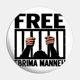 Free Ebrima Manneh Pin