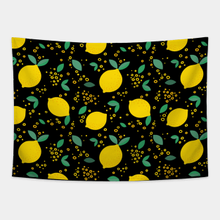 Lemon Pattern Tapestry