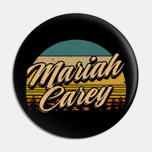 Classic Name Mariah Vintage Styles Christmas 70s 80s 90s Pin