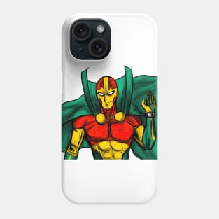miracle man in sketch from apokolips to the world Phone Case