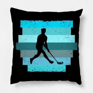 floorball player Pillow