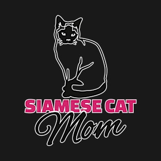 Siamese cat Mom T-Shirt