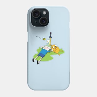 Finn and Jake Relaxing Phone Case