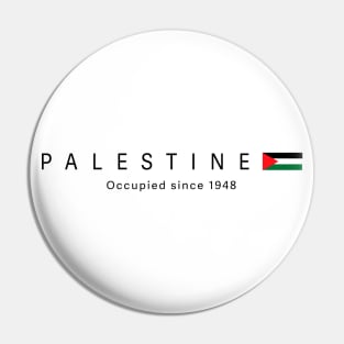 Palestine occupied since 1948 Pin