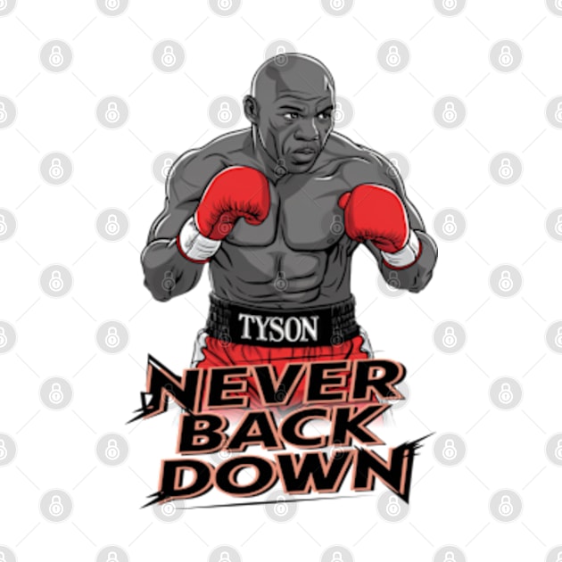 MIKE TYSON BOXING Design T-Shirt by PRINT_SOLUTION