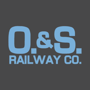 O&S Powder Blue Logo T-Shirt